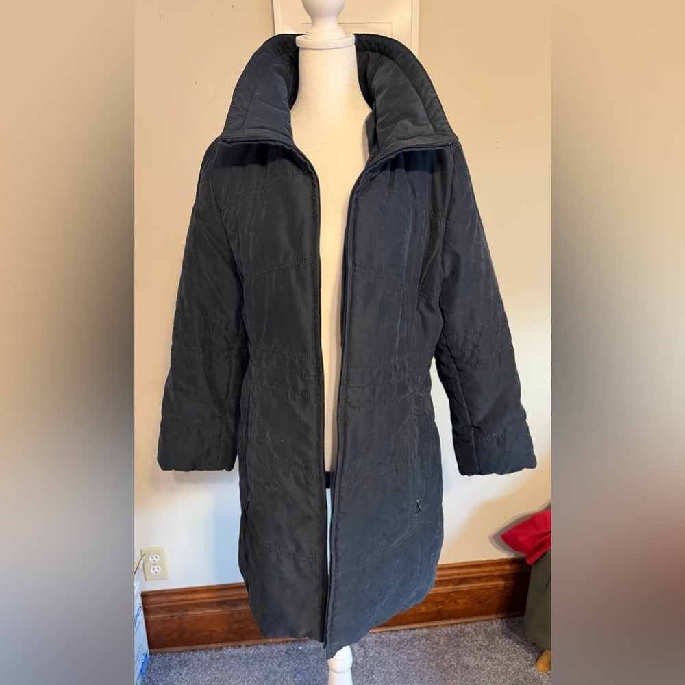 Croft & Barrow Matte Navy Blue Jacket